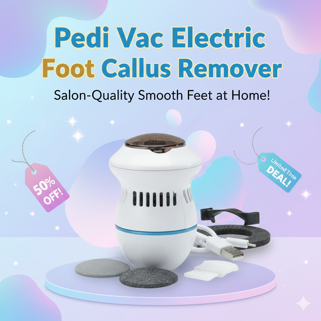 Pedi Vac Electric Foot Callus Remover