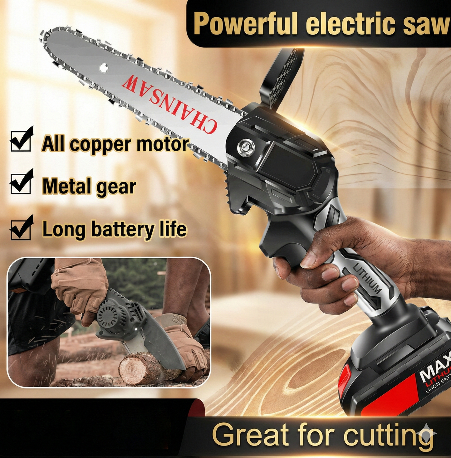 Portable And Powerful Electric Saw