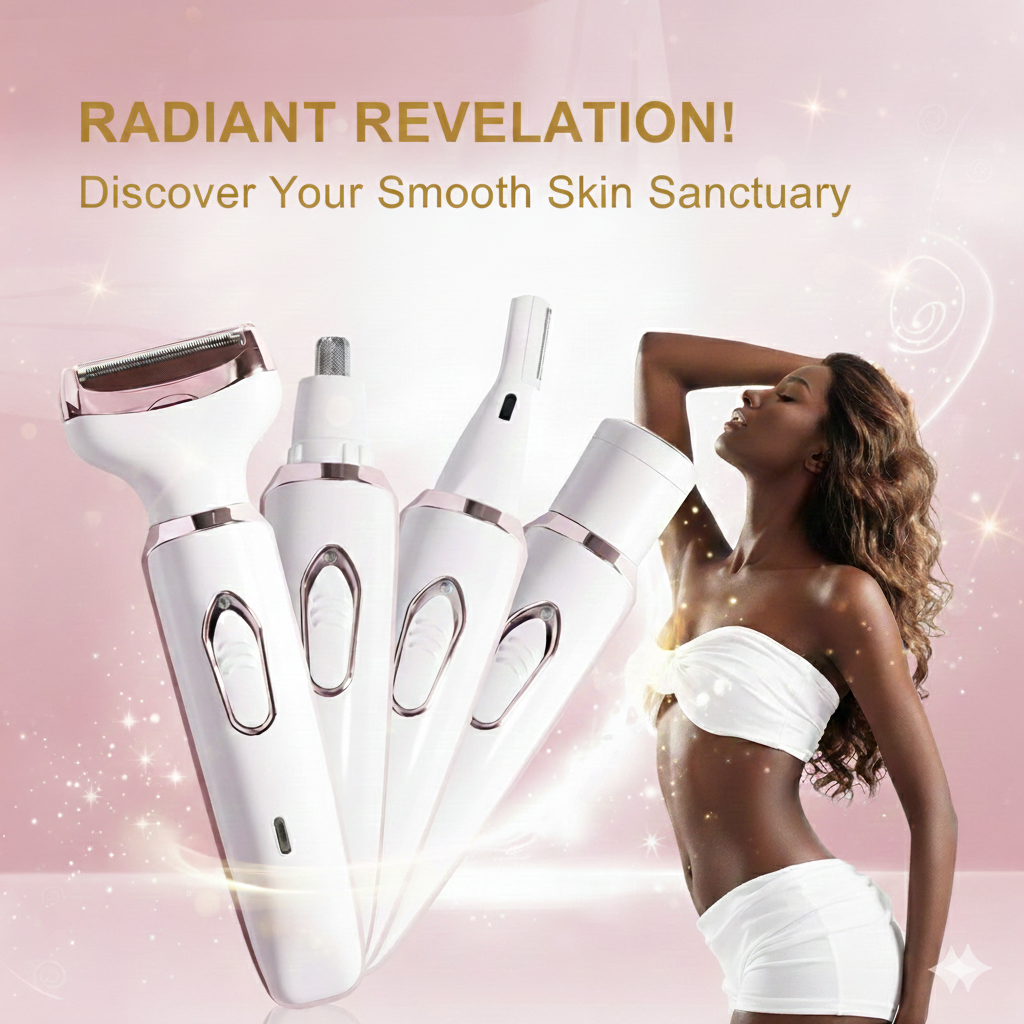 4-in-1 Luxury Lady Shaver