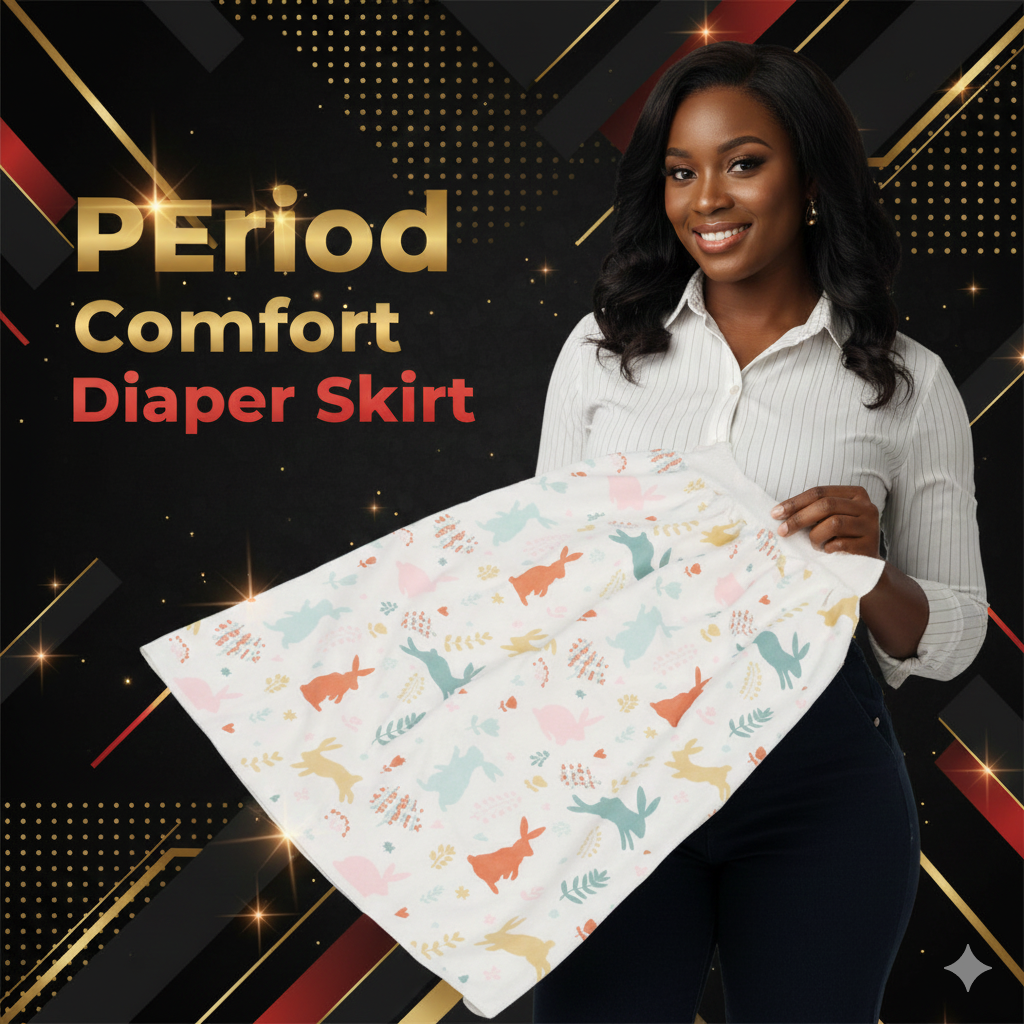 Period Comfort Diaper Skirt