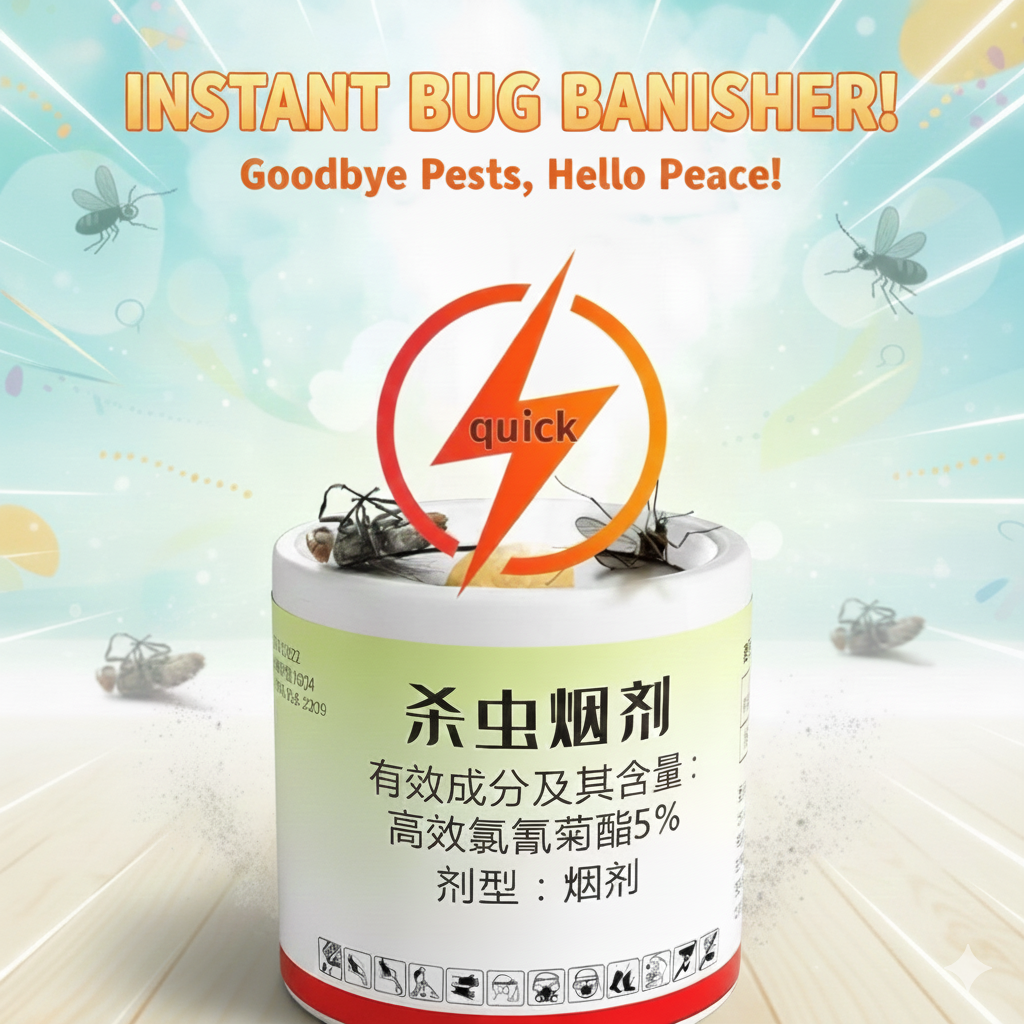 6‑PCS Smoke Insecticide & Indoor Repellent